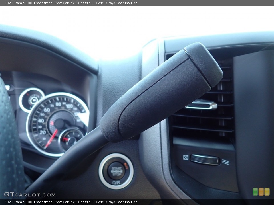 Diesel Gray/Black Interior Transmission for the 2023 Ram 5500 Tradesman Crew Cab 4x4 Chassis #146181558