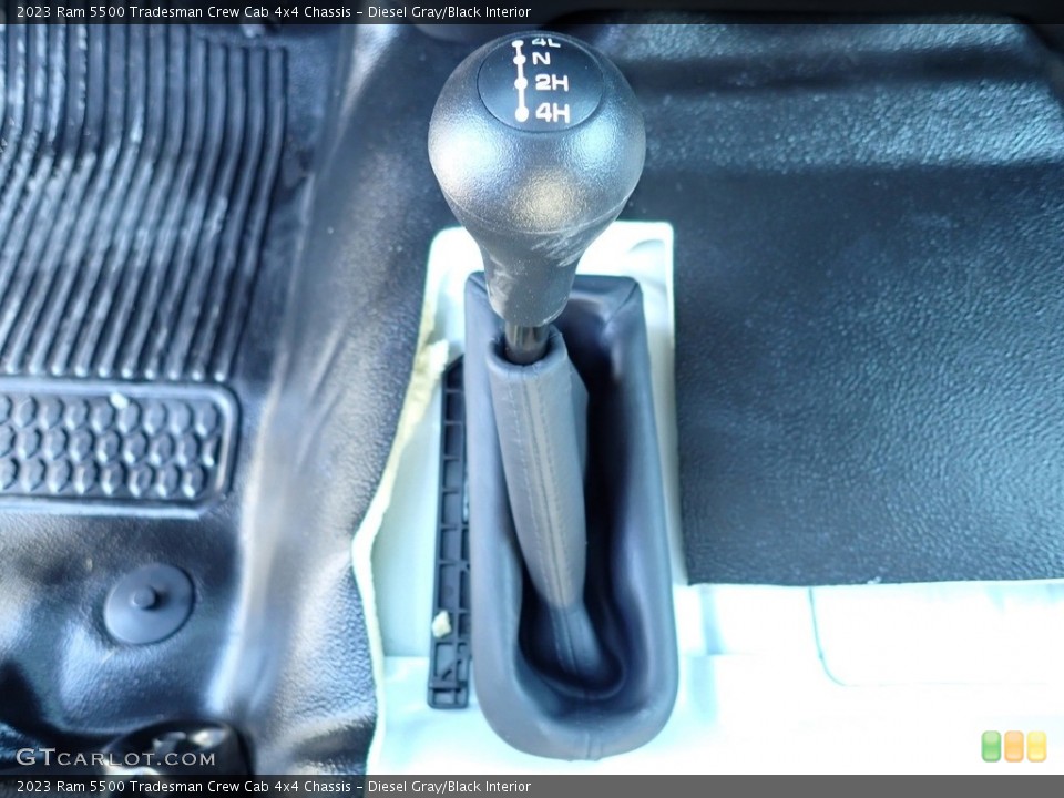 Diesel Gray/Black Interior Transmission for the 2023 Ram 5500 Tradesman Crew Cab 4x4 Chassis #146181585