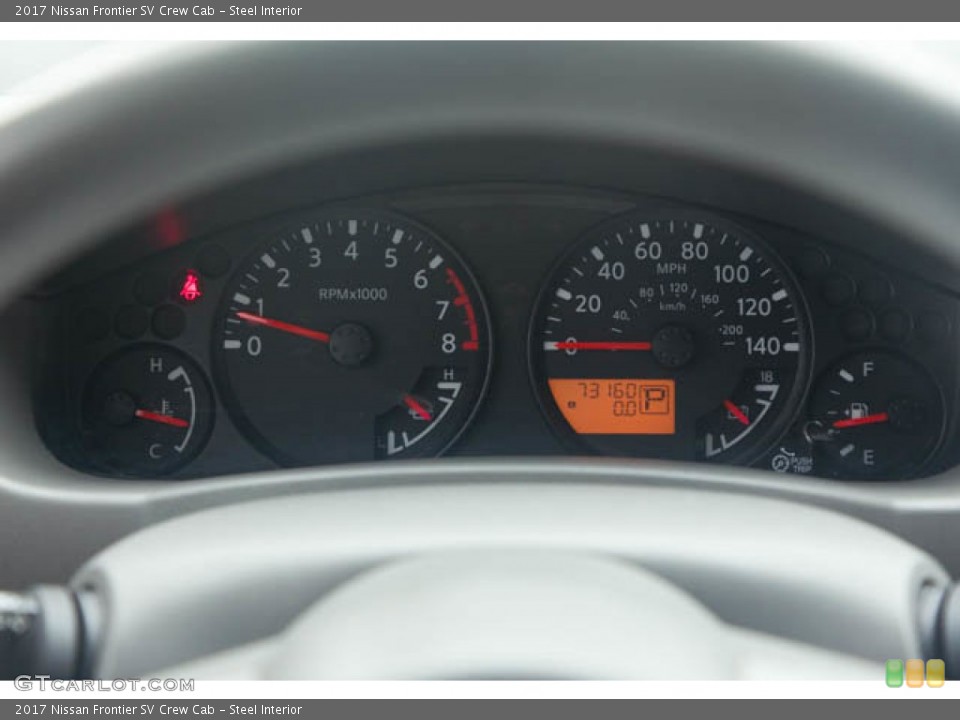 Steel Interior Gauges for the 2017 Nissan Frontier SV Crew Cab #146181606