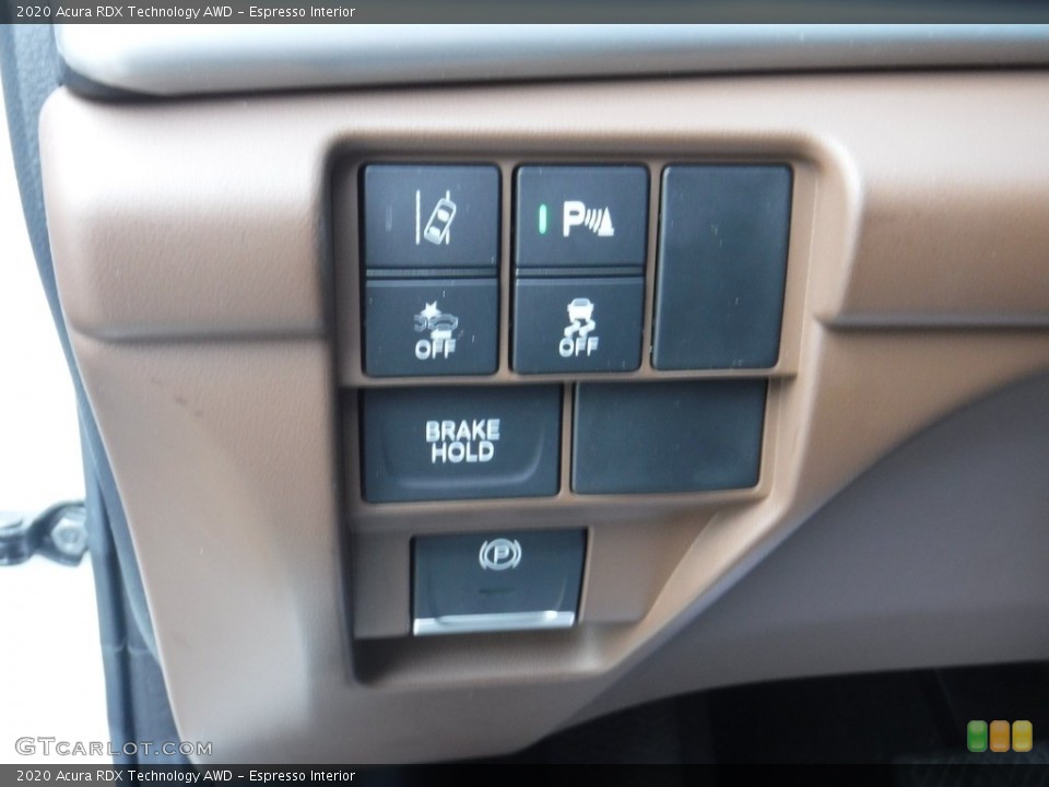 Espresso Interior Controls for the 2020 Acura RDX Technology AWD #146181609