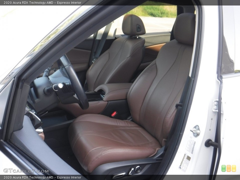 Espresso 2020 Acura RDX Interiors