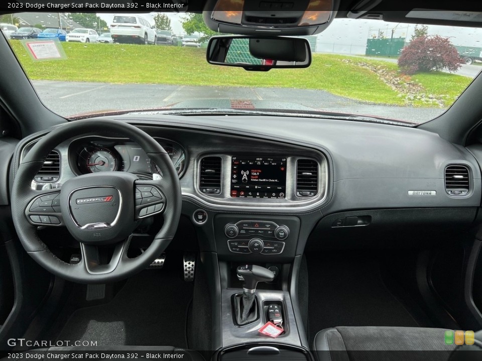 Black Interior Dashboard for the 2023 Dodge Charger Scat Pack Daytona 392 #146182296
