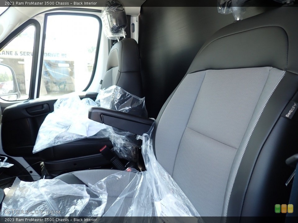 Black Interior Front Seat for the 2023 Ram ProMaster 3500 Chassis #146182884
