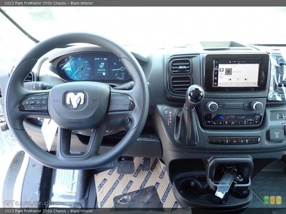Black Interior Dashboard for the 2023 Ram ProMaster 3500 Chassis #146182950