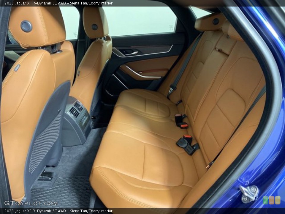 Siena Tan/Ebony Interior Rear Seat for the 2023 Jaguar XF R-Dynamic SE AWD #146183328