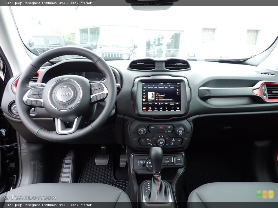 Black Interior Photo for the 2023 Jeep Renegade Trailhawk 4x4 #146183940