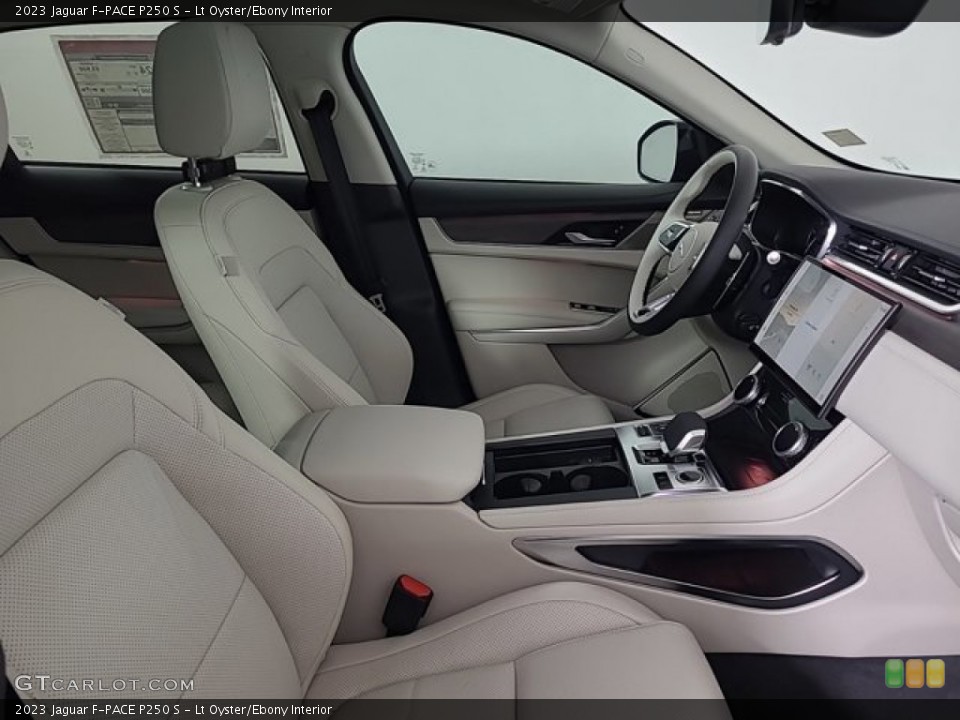 Lt Oyster/Ebony Interior Front Seat for the 2023 Jaguar F-PACE P250 S #146184417