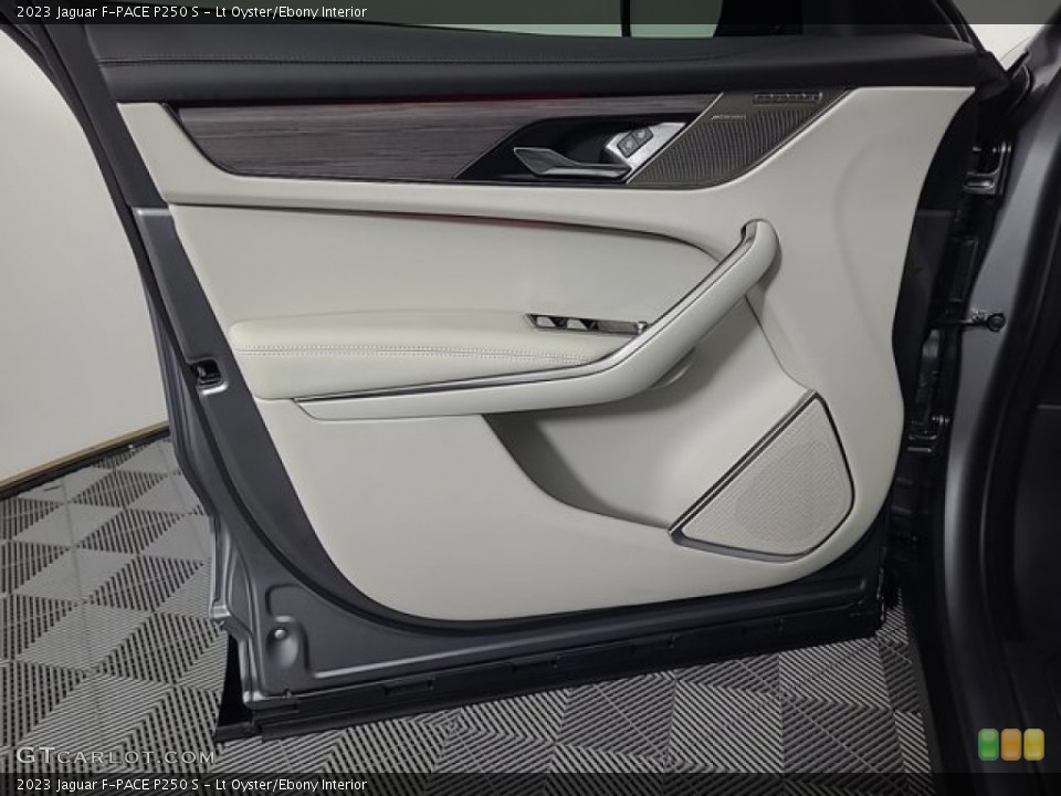 Lt Oyster/Ebony Interior Door Panel for the 2023 Jaguar F-PACE P250 S #146184645