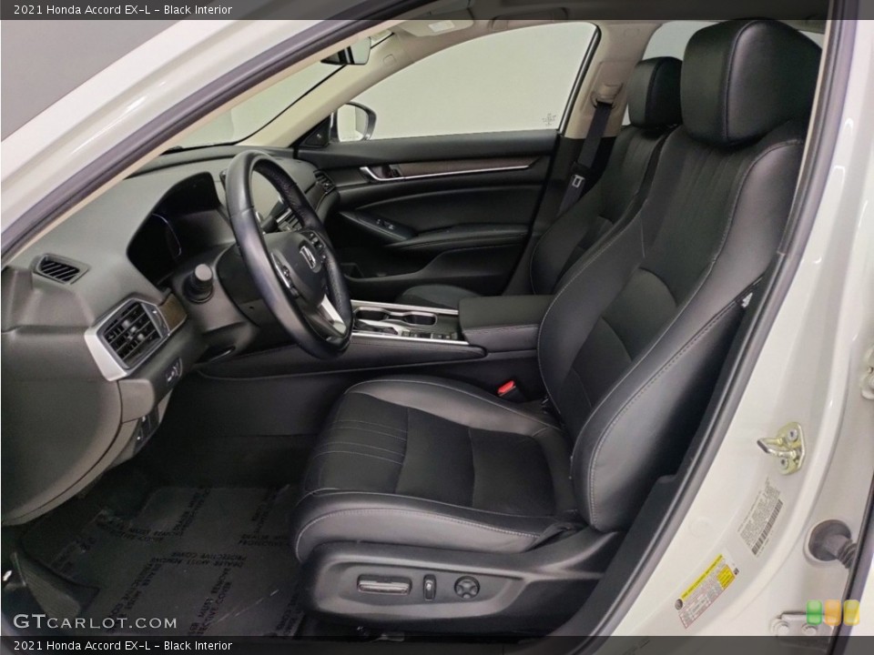 Black Interior Photo for the 2021 Honda Accord EX-L #146184855