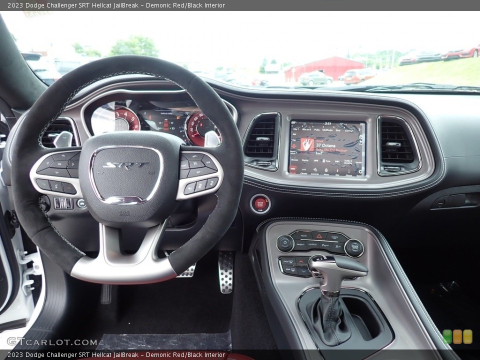 Demonic Red/Black Interior Dashboard for the 2023 Dodge Challenger SRT Hellcat JailBreak #146184918