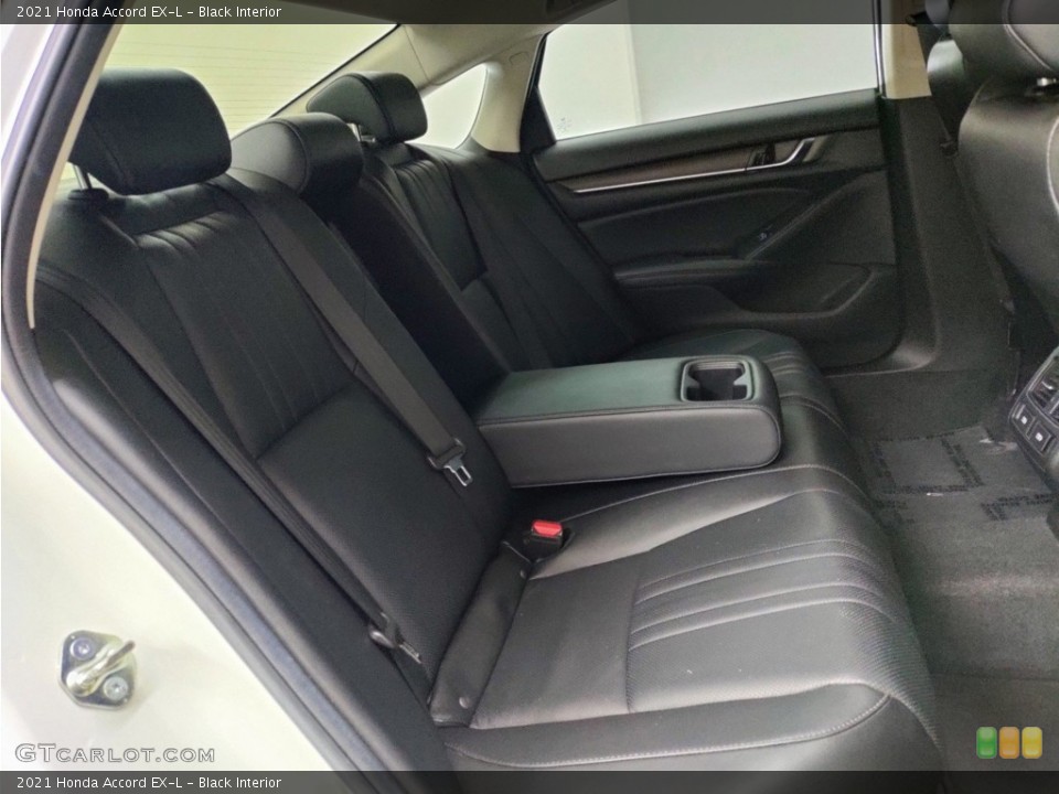 Black Interior Rear Seat for the 2021 Honda Accord EX-L #146185266