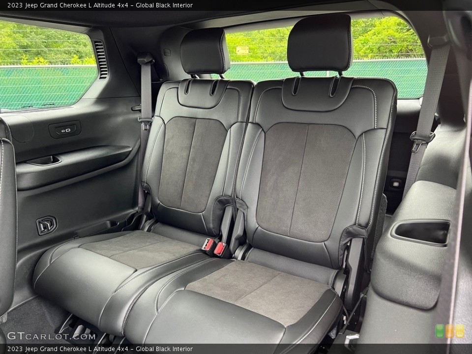 Global Black Interior Rear Seat for the 2023 Jeep Grand Cherokee L Altitude 4x4 #146185383