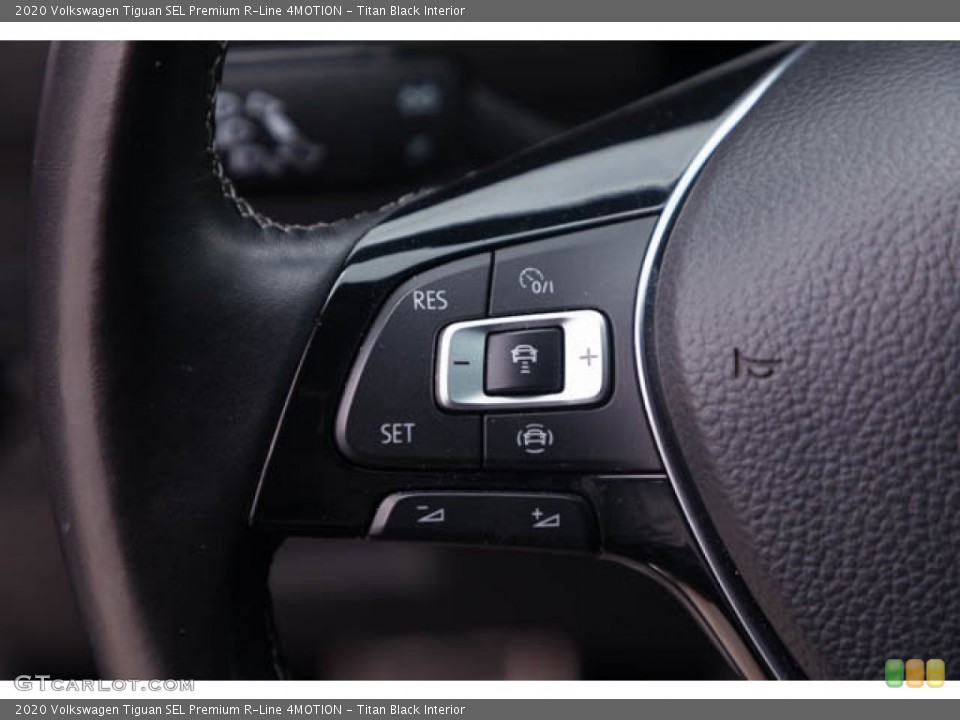 Titan Black Interior Steering Wheel for the 2020 Volkswagen Tiguan SEL Premium R-Line 4MOTION #146185692