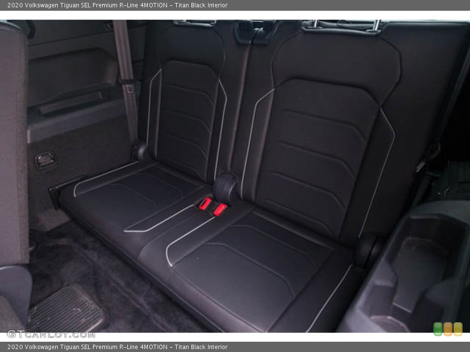Titan Black Interior Rear Seat for the 2020 Volkswagen Tiguan SEL Premium R-Line 4MOTION #146185811