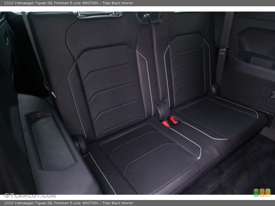 Titan Black Interior Rear Seat for the 2020 Volkswagen Tiguan SEL Premium R-Line 4MOTION #146185854