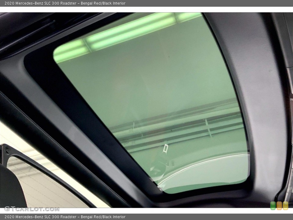 Bengal Red/Black Interior Sunroof for the 2020 Mercedes-Benz SLC 300 Roadster #146186280