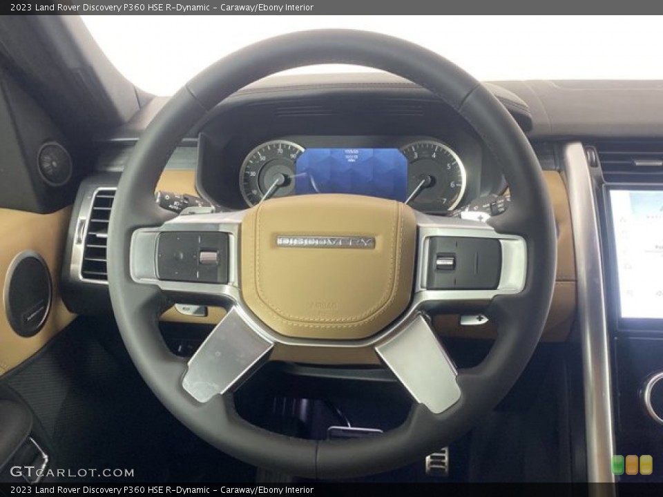 Caraway/Ebony Interior Steering Wheel for the 2023 Land Rover Discovery P360 HSE R-Dynamic #146186475
