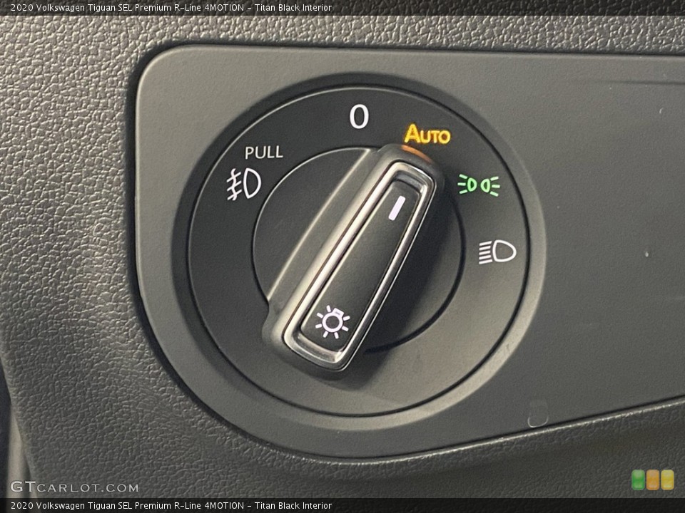 Titan Black Interior Controls for the 2020 Volkswagen Tiguan SEL Premium R-Line 4MOTION #146186811