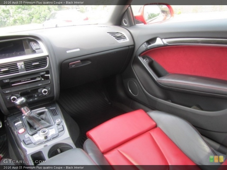 Black Interior Front Seat for the 2016 Audi S5 Premium Plus quattro Coupe #146186829