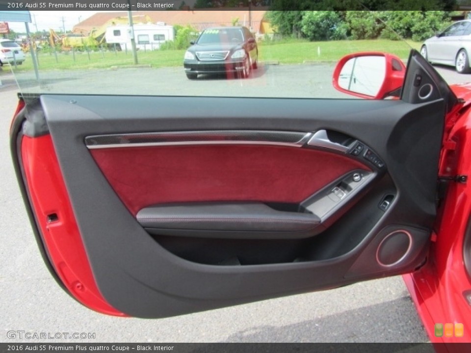 Black Interior Door Panel for the 2016 Audi S5 Premium Plus quattro Coupe #146186919