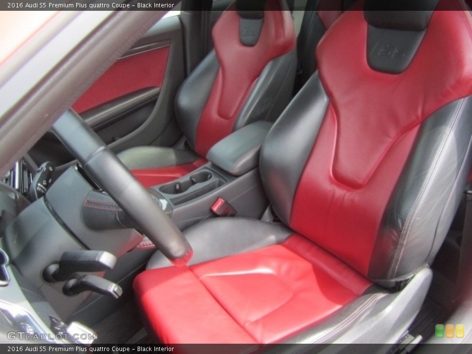 Black Interior Photo for the 2016 Audi S5 Premium Plus quattro Coupe #146186940