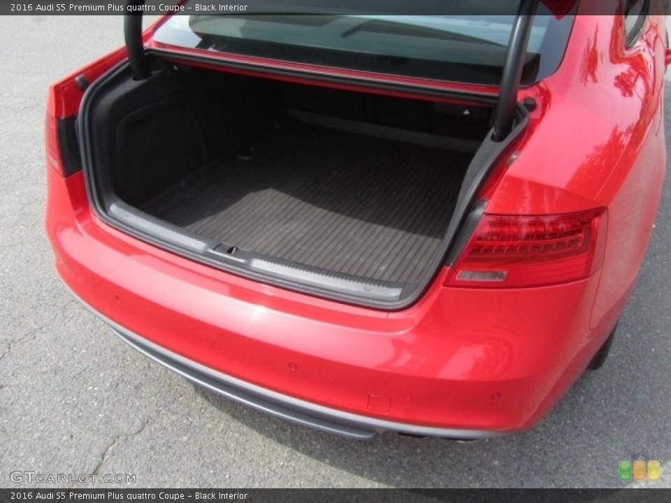 Black Interior Trunk for the 2016 Audi S5 Premium Plus quattro Coupe #146186982