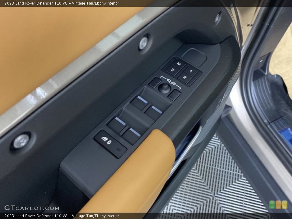 Vintage Tan/Ebony Interior Door Panel for the 2023 Land Rover Defender 110 V8 #146186988