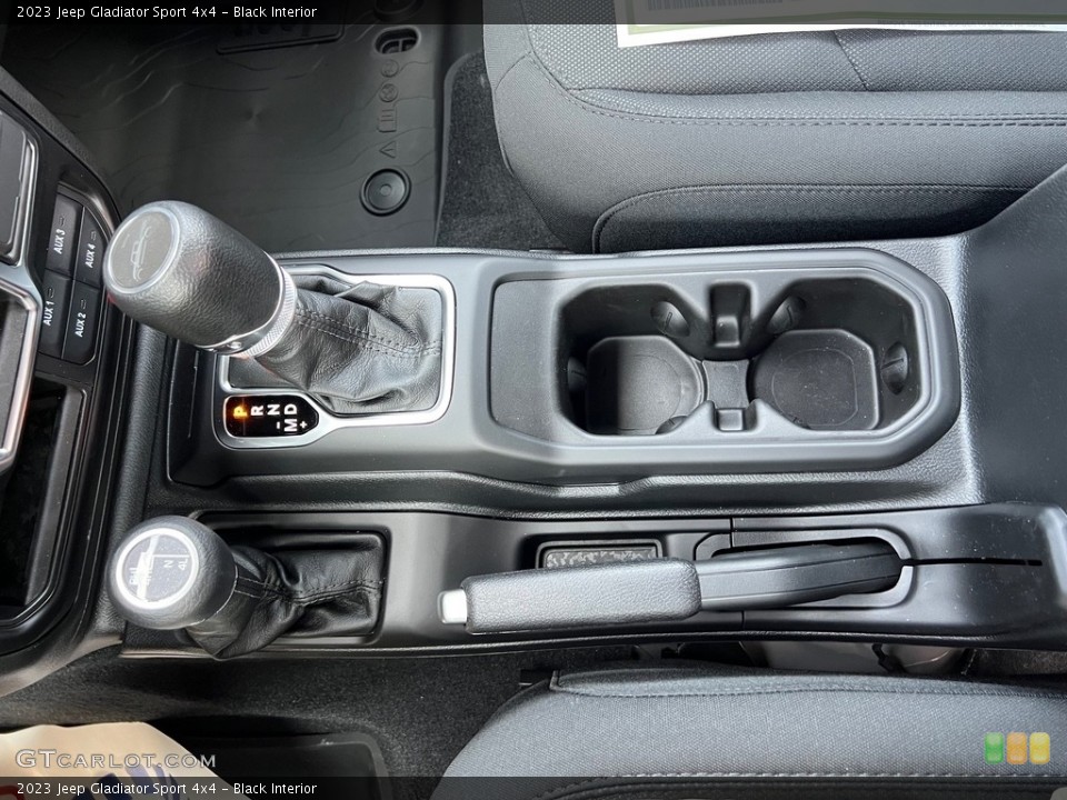 Black Interior Transmission for the 2023 Jeep Gladiator Sport 4x4 #146187144