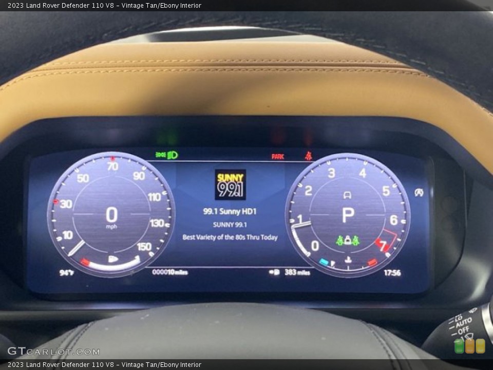 Vintage Tan/Ebony Interior Gauges for the 2023 Land Rover Defender 110 V8 #146187189