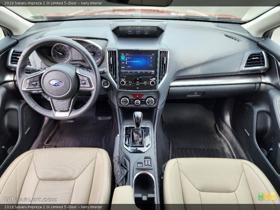 Ivory Interior Photo for the 2019 Subaru Impreza 2.0i Limited 5-Door #146187198