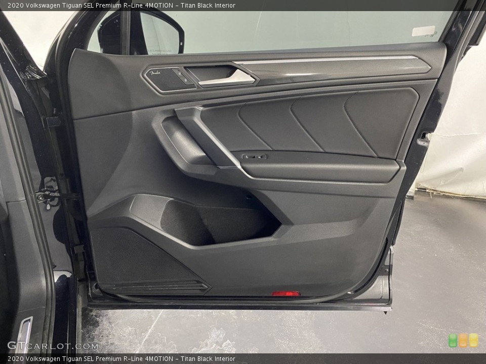 Titan Black Interior Door Panel for the 2020 Volkswagen Tiguan SEL Premium R-Line 4MOTION #146187216