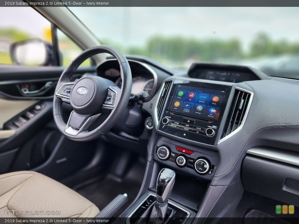 Ivory Interior Dashboard for the 2019 Subaru Impreza 2.0i Limited 5-Door #146187425