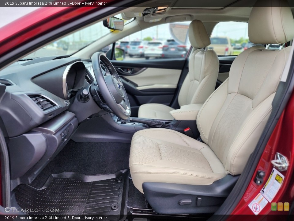 Ivory Interior Photo for the 2019 Subaru Impreza 2.0i Limited 5-Door #146187558