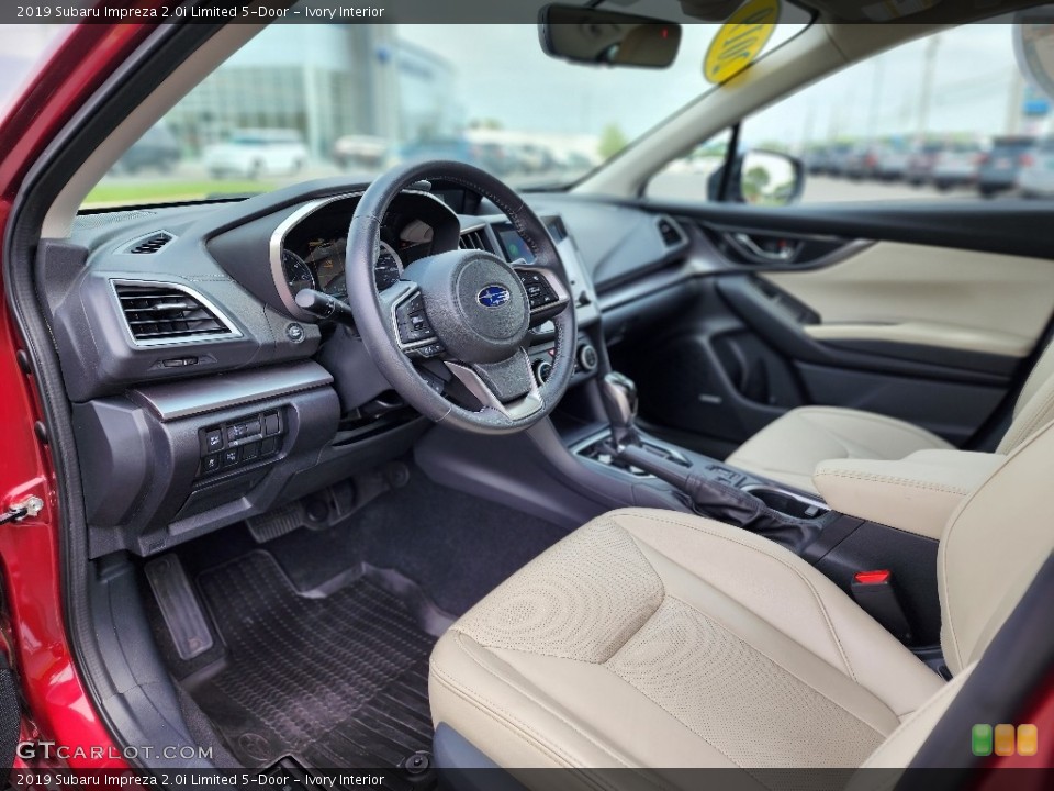 Ivory 2019 Subaru Impreza Interiors