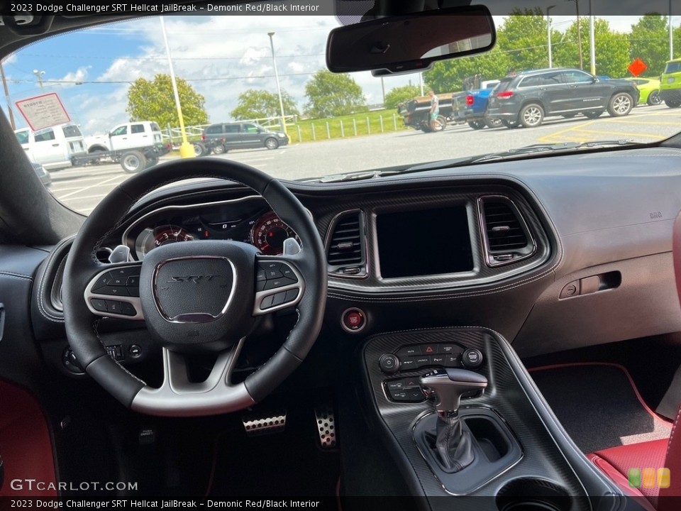 Demonic Red/Black Interior Dashboard for the 2023 Dodge Challenger SRT Hellcat JailBreak #146187750