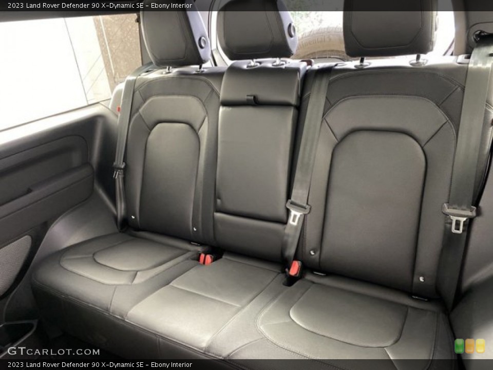 Ebony Interior Rear Seat for the 2023 Land Rover Defender 90 X-Dynamic SE #146187912
