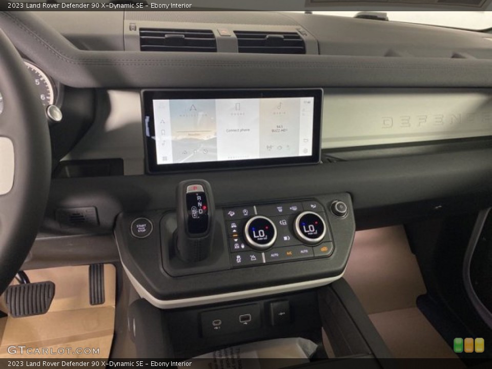 Ebony Interior Controls for the 2023 Land Rover Defender 90 X-Dynamic SE #146188212