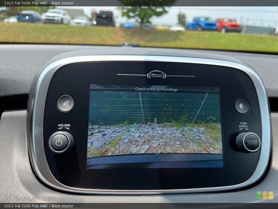 Black Interior Controls for the 2023 Fiat 500X Pop AWD #146188563
