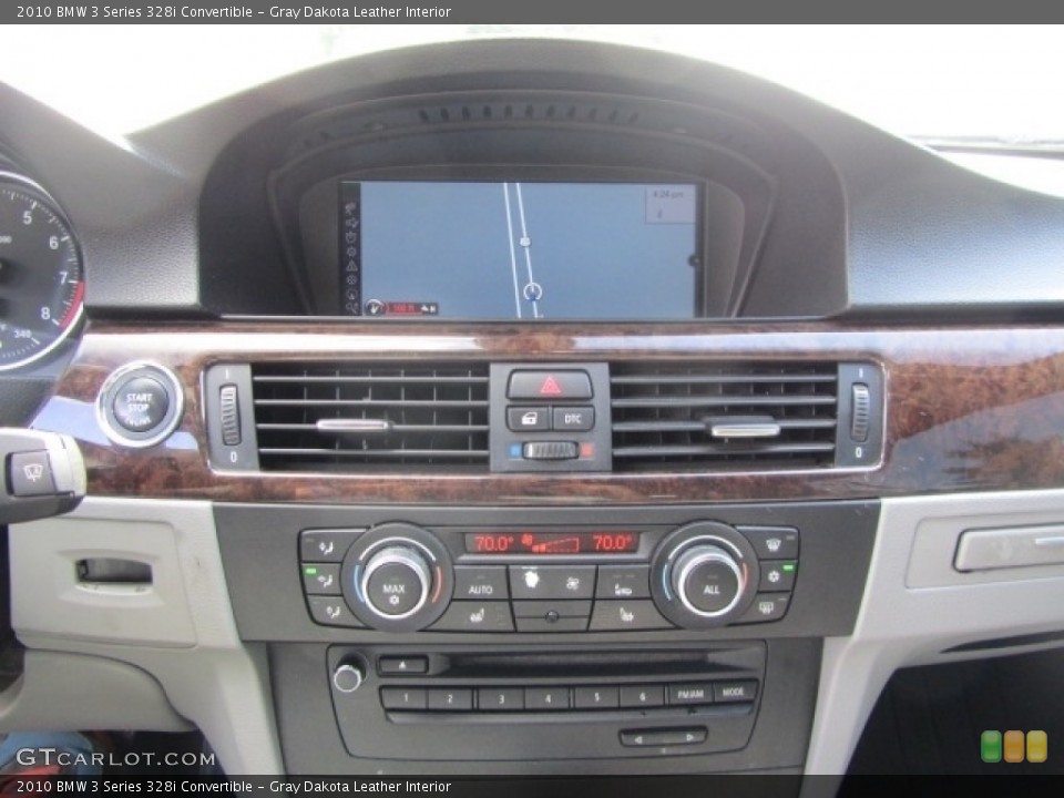 Gray Dakota Leather Interior Controls for the 2010 BMW 3 Series 328i Convertible #146189352