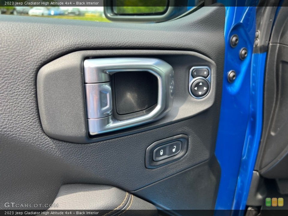 Black Interior Door Panel for the 2023 Jeep Gladiator High Altitude 4x4 #146189865