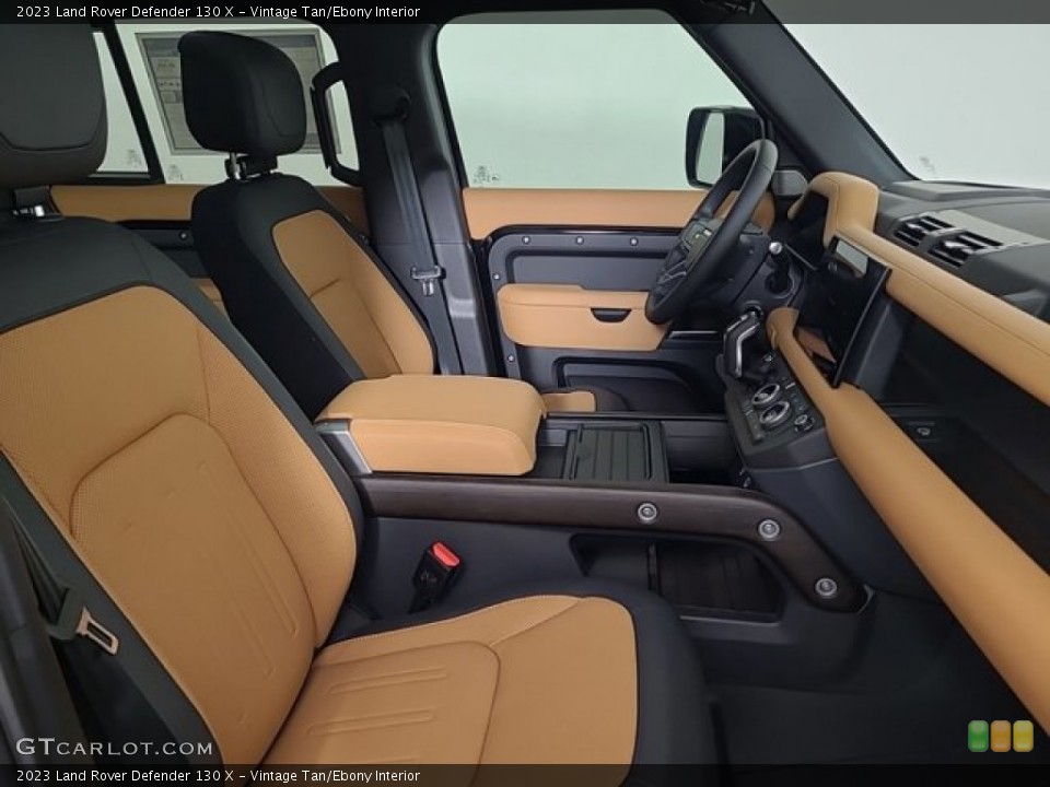 Vintage Tan/Ebony Interior Photo for the 2023 Land Rover Defender 130 X #146190117