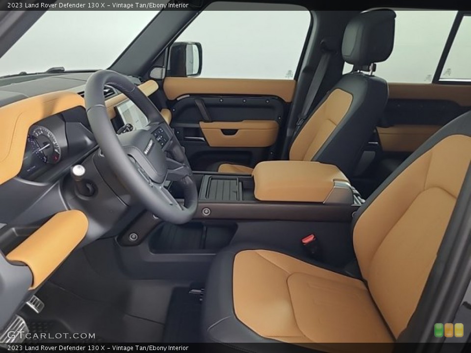 Vintage Tan/Ebony Interior Front Seat for the 2023 Land Rover Defender 130 X #146190423