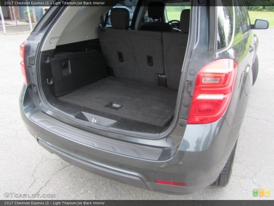 Light Titanium/Jet Black Interior Trunk for the 2017 Chevrolet Equinox LS #146190552