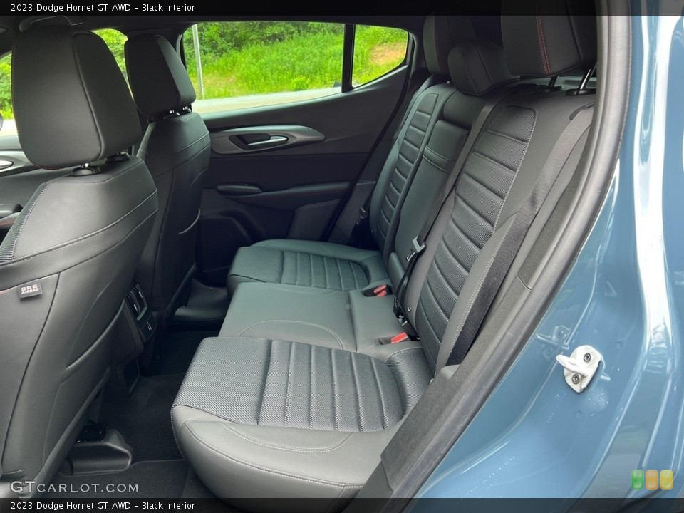 Black Interior Rear Seat for the 2023 Dodge Hornet GT AWD #146190704