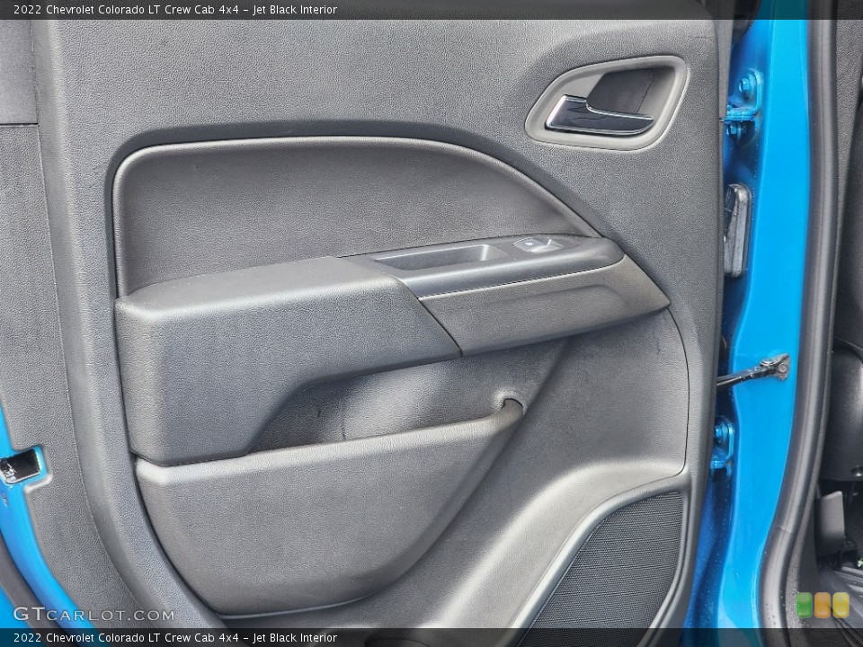Jet Black Interior Door Panel for the 2022 Chevrolet Colorado LT Crew Cab 4x4 #146190747