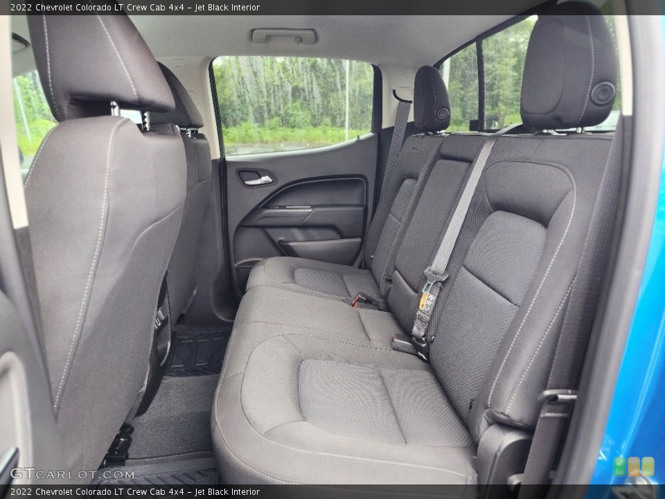 Jet Black Interior Rear Seat for the 2022 Chevrolet Colorado LT Crew Cab 4x4 #146190855