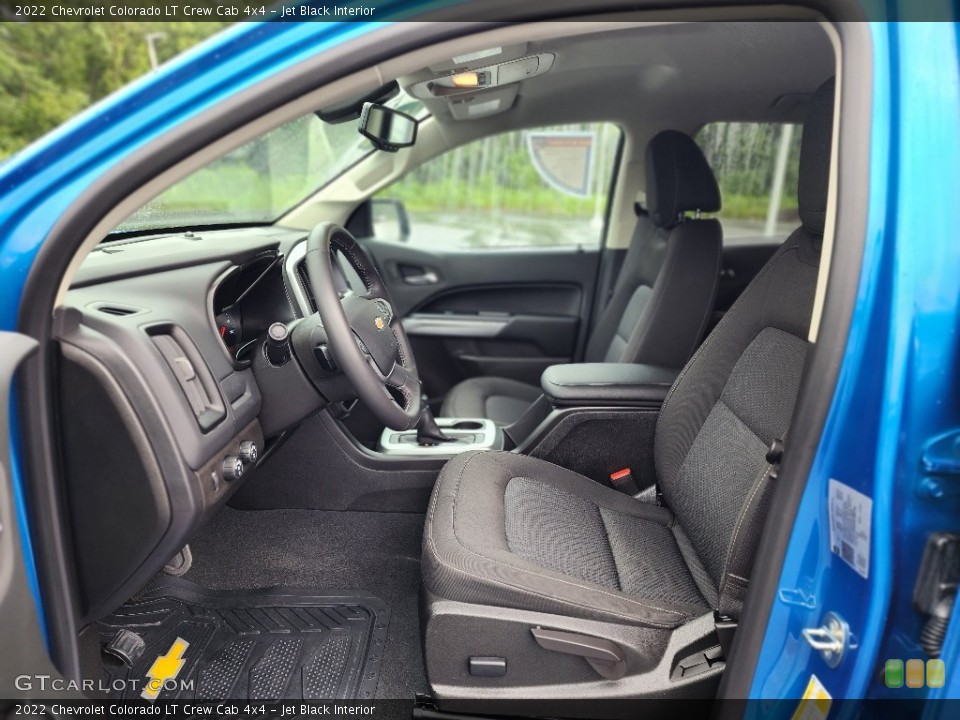 Jet Black Interior Front Seat for the 2022 Chevrolet Colorado LT Crew Cab 4x4 #146190900