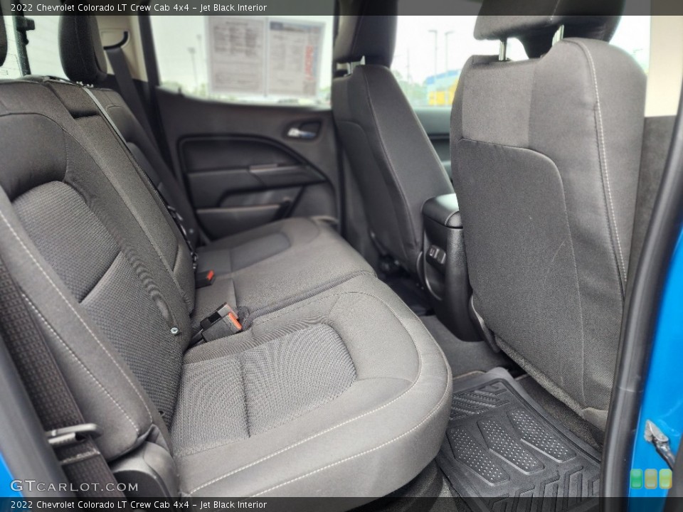 Jet Black Interior Rear Seat for the 2022 Chevrolet Colorado LT Crew Cab 4x4 #146190987