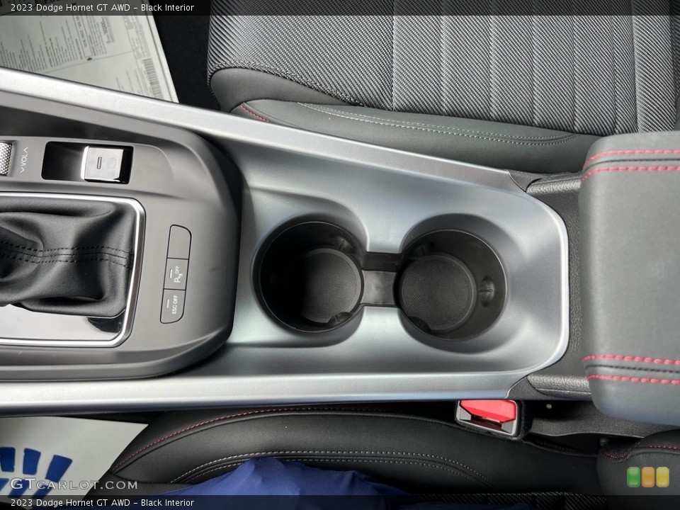 Black Interior Controls for the 2023 Dodge Hornet GT AWD #146191060
