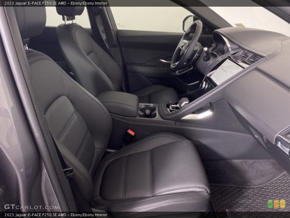 Ebony/Ebony Interior Photo for the 2023 Jaguar E-PACE P250 SE AWD #146191275